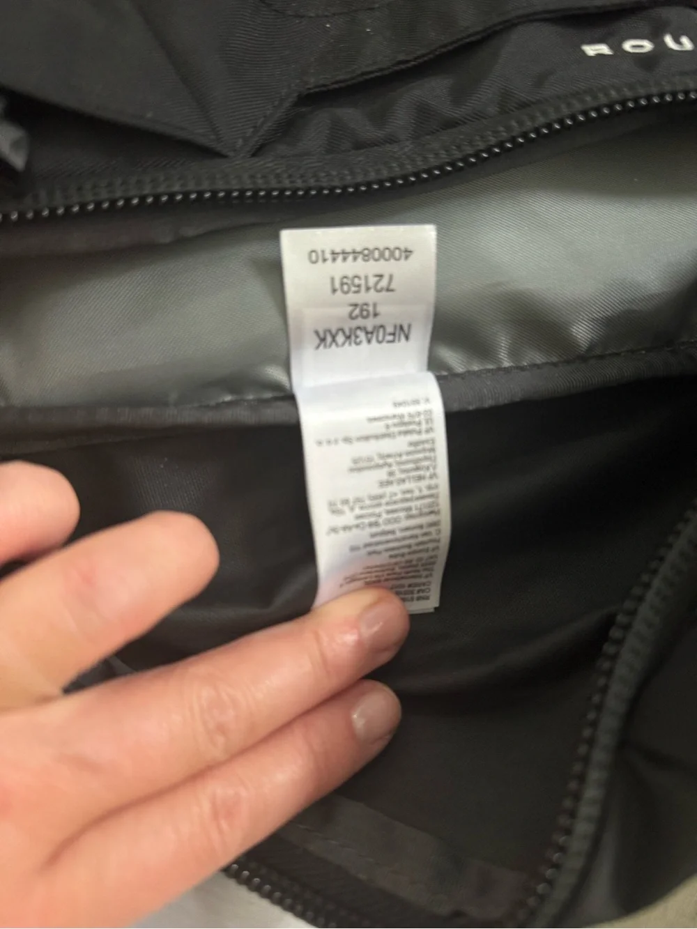 The North Face Black Men's Backpack - Router Transit Pack